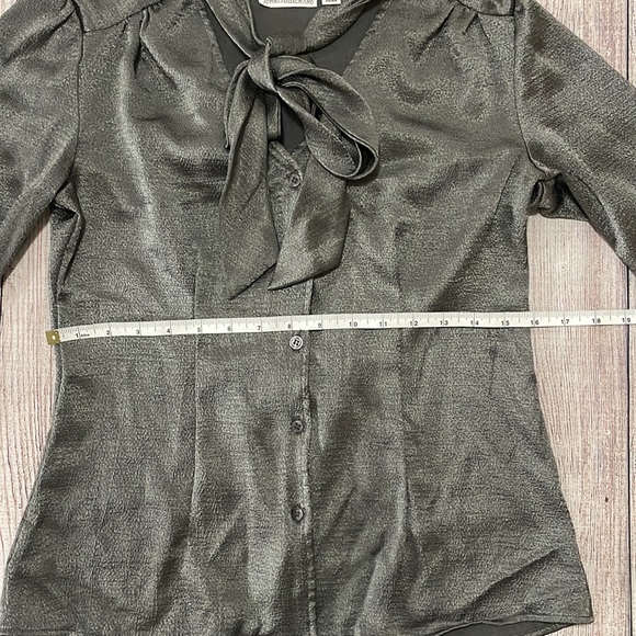 🌸 Clearance! 🌸 John Paul Richard Neck Tie Button Down Shirt Size S - Picture 4 of 6